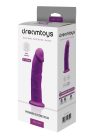 Dream Toys Real Love Dildo 6 inch PurpleTapadókorongos dildó