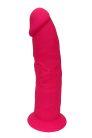 Dream Toys Real Love Dikdo 7.5inch FuchsiaTapadókorongos dildó