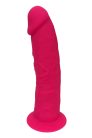 Dream Toys Real Love Dikdo 7.5inch FuchsiaTapadókorongos dildó