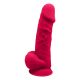 Dream Toys Real Love Dildo 8.5 inch Fuchsia Tapadókorongos dildó