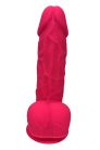 Dream Toys Real Love Dildo 8.5 inch Fuchsia Tapadókorongos dildó