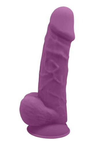 Dream Toys Real Love Dildo 8.5 inch PurpleTapadókorongos dildó