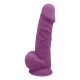 Dream Toys Real Love Dildo 8.5 inch PurpleTapadókorongos dildó