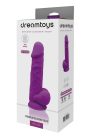 Dream Toys Real Love Dildo 8.5 inch PurpleTapadókorongos dildó