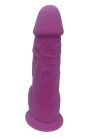 Dream Toys Real Love Dildo 8.5 inch PurpleTapadókorongos dildó