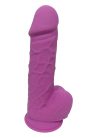 Dream Toys Real Love Dildo 8.5 inch PurpleTapadókorongos dildó