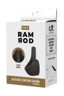 Dreamtoys Adjustable Vibrating Cockring With Remote Black Vibrációs péniszgyűrű