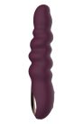 Essentials - Ribbed Power Vibe Purple Szilikonos vibrátor