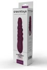 Essentials - Ribbed Power Vibe Purple Szilikonos vibrátor