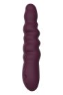 Essentials - Ribbed Power Vibe Purple Szilikonos vibrátor