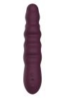 Essentials - Ribbed Power Vibe Purple Szilikonos vibrátor