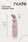 Dream Toys Nude Hazel Rabbit klitorisz vibrátor