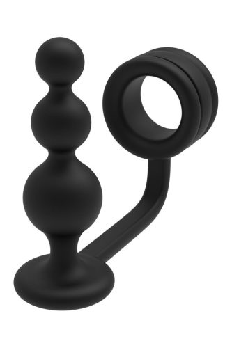 Ramrod - Cockring With Beaded Anal Plug