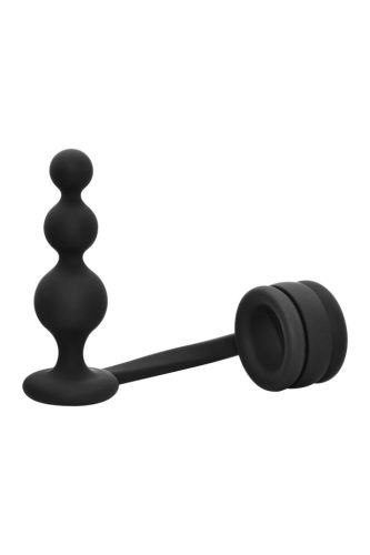 Ramrod - Cockring With Beaded Anal Plug