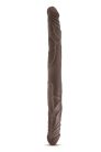 Blush Dr,Skin - 14 Inch Double Dildo Chocolate  Kétvégű dildo