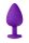 Blush Temptasia Bling Plug Large Purple anál plug