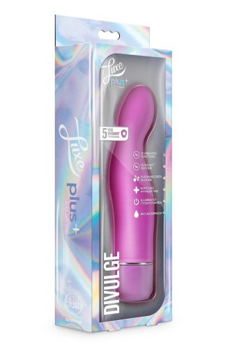 LUXE PLUS DIVULGE PURPLE Szilikonos vibrátor