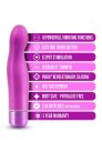 LUXE PLUS DIVULGE PURPLE Szilikonos vibrátor