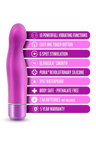 LUXE PLUS DIVULGE PURPLE Szilikonos vibrátor