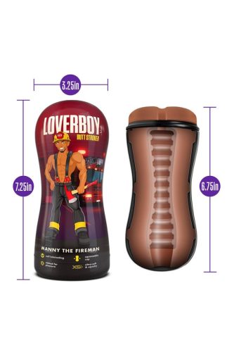 Blush - Manny The Fireman Self Lubricating Stroker Tan maszturbátor 