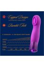 Charm Amethyst Purple G-pont vibrátor