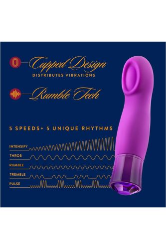 Blush - Charm Amethyst Purple G-pont vibrátor