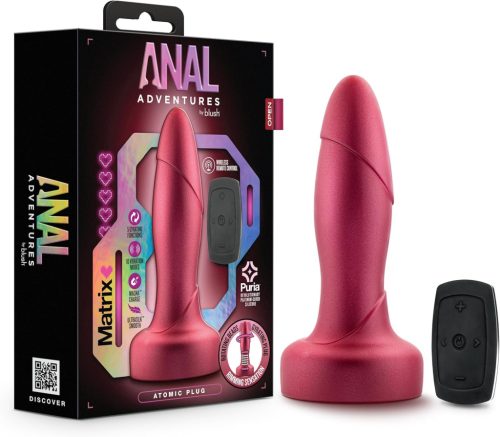 Blush Anal Adventures Matrix Atomic Plug távirányítós anál plug