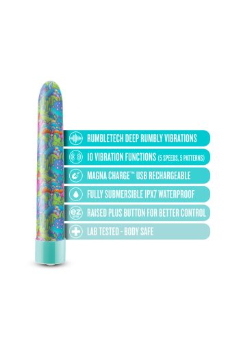 Limited Addiction Utopia 7 Inch Rechargeable Vibe Aqua Kemény vibrátor