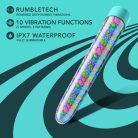 Limited Addiction Utopia 7 Inch Rechargeable Vibe Aqua Kemény vibrátor