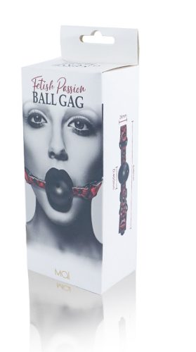 BTB Fetish Ball Gag Red Szájpecek