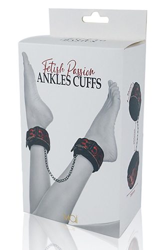 Fetish Ankles Cuffs Red lábbilincs