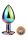Attraction Metal Anal Plug With Stone L No. 74 Rainbow anál plug