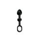 Andaro Alu-Push Plug Small Black  anál plug