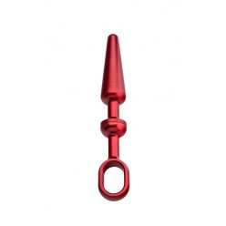 Andaro Alu-Push Plug Medium Red  anál plug