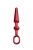 Andaro Alu-Push Plug Medium Red anál plug