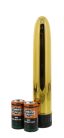 Slim-Line Vibrator Gold Kemény vibrátor