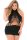 Pink Lipstick SEAMLESS DRESS BLACK PLUS SIZE