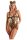 Fantasy Lingerie - Boujee Cut-Out Mesh Bodysuit With Snap Closure Gold L/XL body