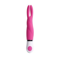   Adam & Eve Eve's Sikicone Lucky Bunny Pink klitorisz vibrátor
