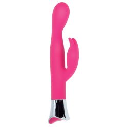 Adam & Eve Bunny Slim Pink Klitoriszkaros vibrátor