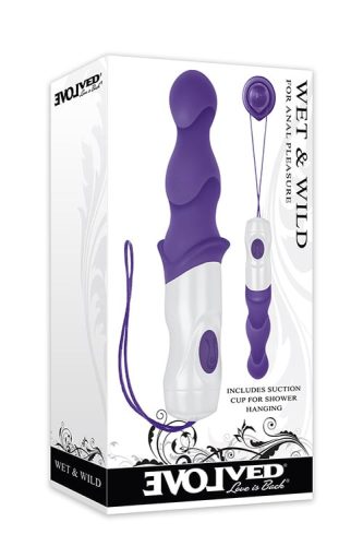 Evolved - Wet And Wild Purple anál vibrátor