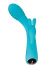 Evolved - Aqua Bunny Blue Klitoriszkaros vibrátor