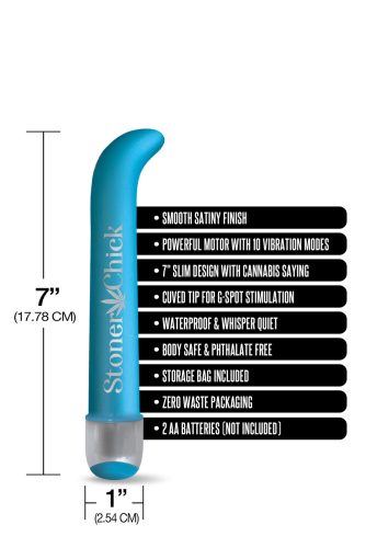 Prints Charming Buzzed 7 Inch  Stoner Chick G-pont vibrátor
