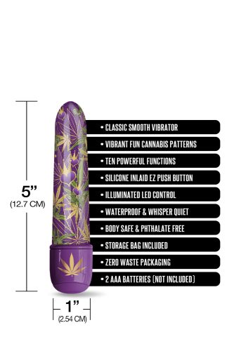 Prints Charming Buzzed 5 Inch Mini Vibe Purple Haze Kemény vibrátor