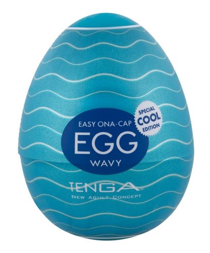Tenga Egg Wavy II Cool maszturbációs tojás
