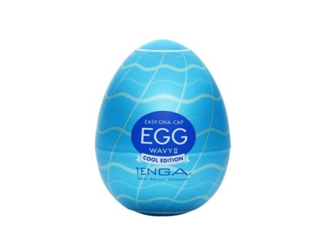 TENGA Egg Wavy II Cool maszturbátor