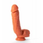 X-MEN 8.5" Dildo Colours Pleasure Flesh  3 Tapadókorongos dildó