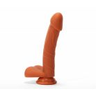 X-MEN 8.5" Dildo Colour Pleasure Flesh 1 Tapadókorongos dildó