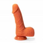 X-MEN 7.5" Dildo Colours Pleasure Flesh  1 Tapadókorongos dildó