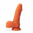 X-MEN 7.5" Dildo Colours Pleasure Flesh  1 Tapadókorongos dildó